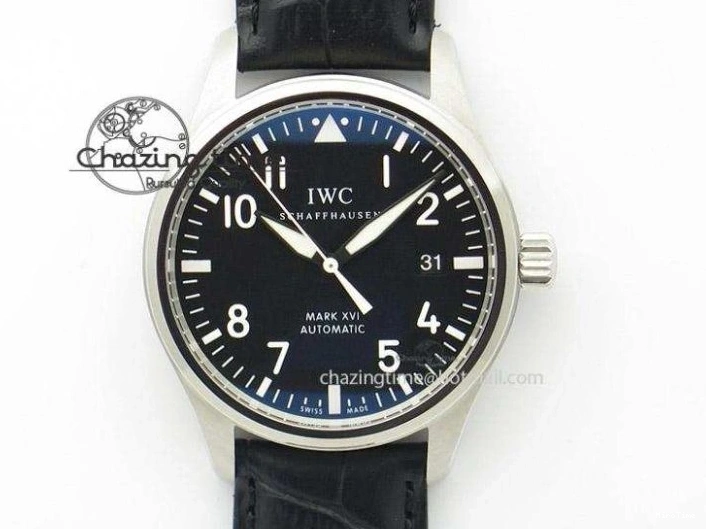 MIROTIME 1227 Big Pilot Real PR IW502701 RG YLF 1:1 Best Edition Blue Dial On Calfskin Strap A Classic 7225